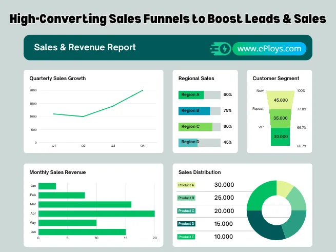 Design High-Converting Sales Funnels to Boost Leads & Sales