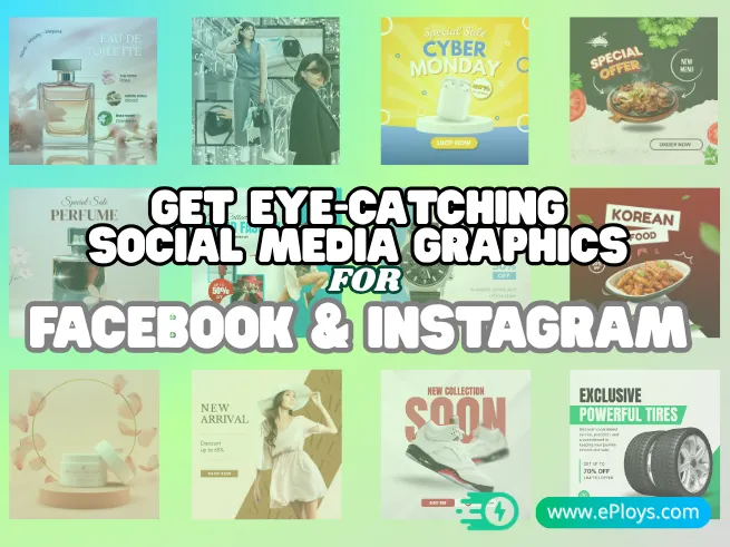Design Stunning Social Media Post Graphics for Facebook & Instagram